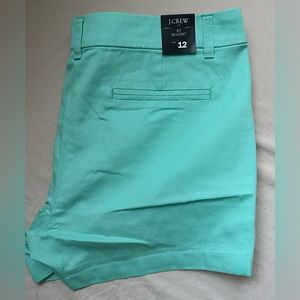 J. Crew 3 1/2” flat front shorts